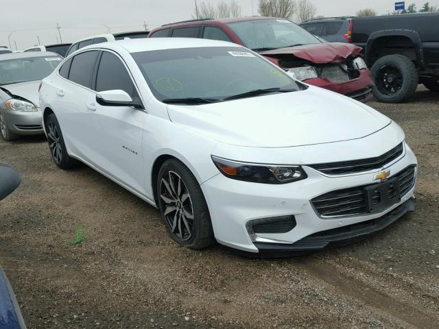 1G1ZF5SX0GF283335 - 2016 CHEVROLET MALIBU LT WHITE photo 1