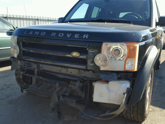 SALAD25415A347945 - 2005 LAND ROVER LR3 BLACK photo 9