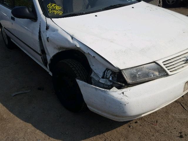 1N4AB41D8TC793919 - 1996 NISSAN SENTRA E WHITE photo 9