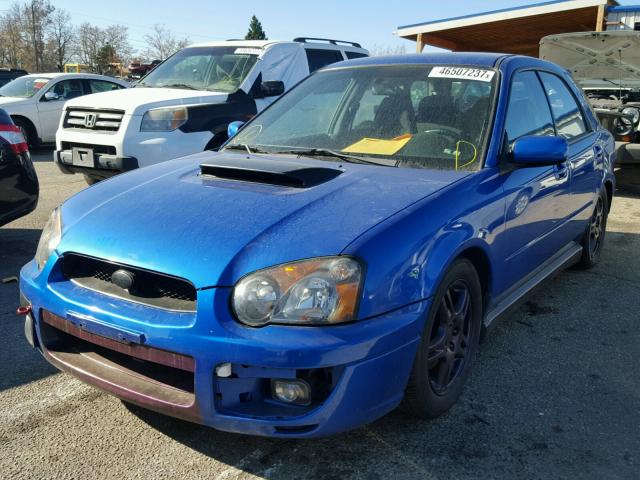 JF1GG29644G811574 - 2004 SUBARU IMPREZA WR BLUE photo 2