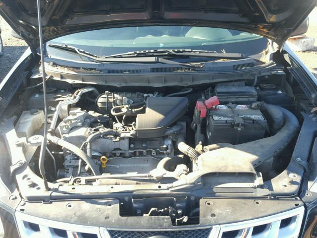 JN8AS5MV4CW384601 - 2012 NISSAN ROGUE S BLACK photo 7