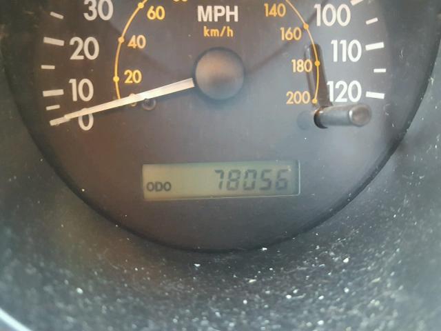 KL1TD66627B758783 - 2007 CHEVROLET AVEO BASE Pomarańczowy zdjęcie 8