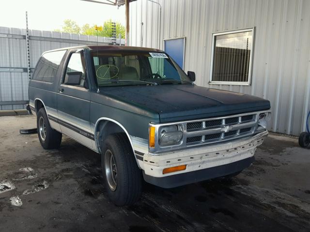 1GNCS18Z5R0114497 - 1994 CHEVROLET BLAZER S10 GREEN photo 1