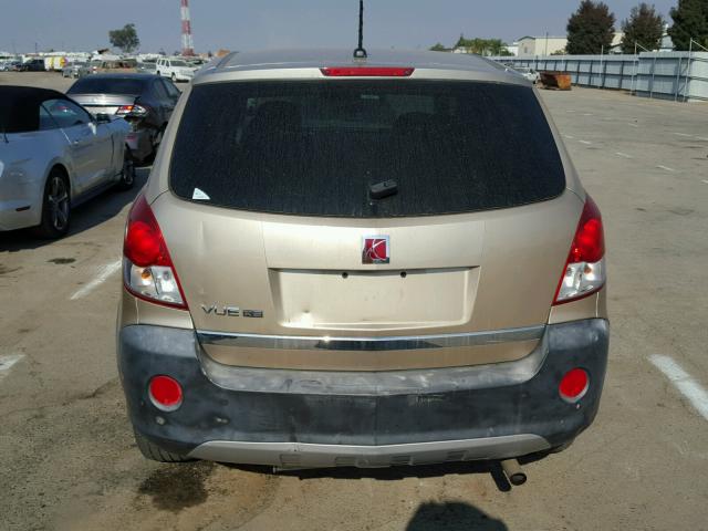 3GSCL33P48S531743 - 2008 SATURN VUE XE GOLD photo 10