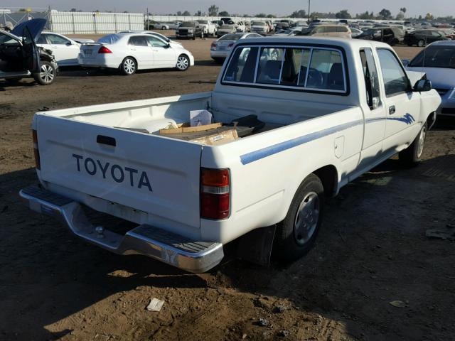 JT4RN93P4P5073021 - 1993 TOYOTA PICKUP 1/2 WHITE photo 4