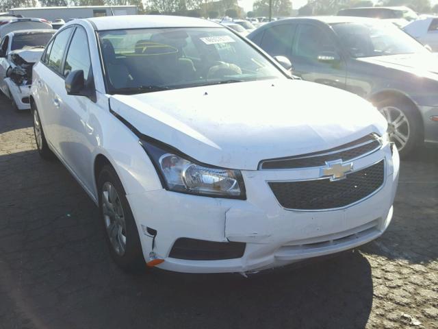 1G1PA5SH9E7400464 - 2014 CHEVROLET CRUZE LS WHITE photo 1