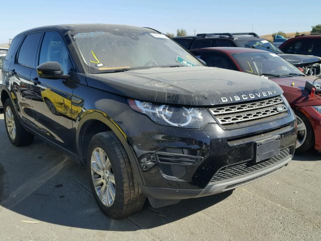 SALCP2BGXHH698220 - 2017 LAND ROVER DISCOVERY BLACK photo 1