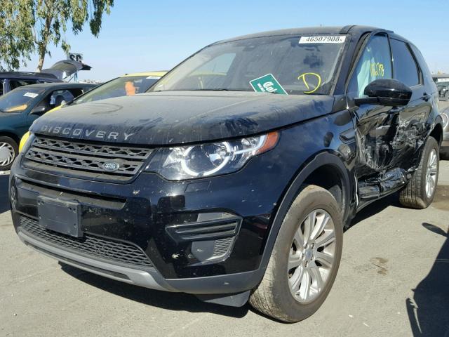 SALCP2BGXHH698220 - 2017 LAND ROVER DISCOVERY BLACK photo 2