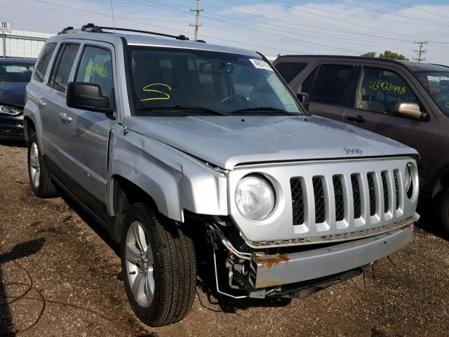 1C4NJRCB6ED560772 - 2014 JEEP PATRIOT LI SILVER photo 1