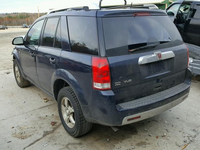 5GZCZ33D77S861921 - 2007 SATURN VUE BLUE photo 3