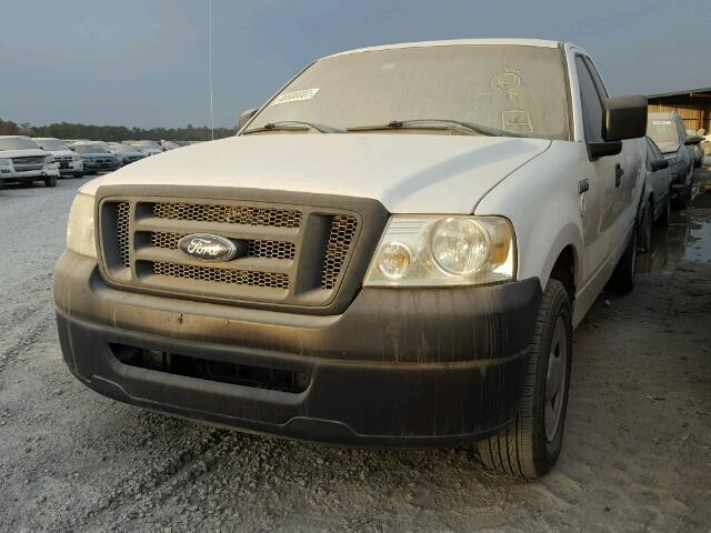 1FTRF12W07NA86596 - 2007 FORD F150 WHITE photo 2