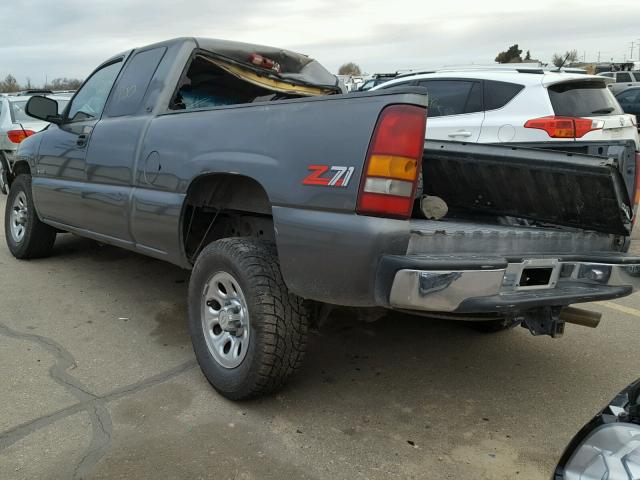 2GCEK19T6Y1165781 - 2000 CHEVROLET SILVERADO GRAY photo 3