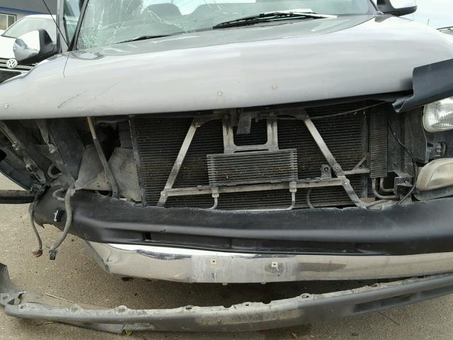 2GCEK19T6Y1165781 - 2000 CHEVROLET SILVERADO GRAY photo 7