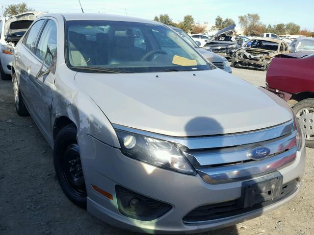 3FAHP0HA5AR265743 - 2010 FORD FUSION SE SILVER photo 1