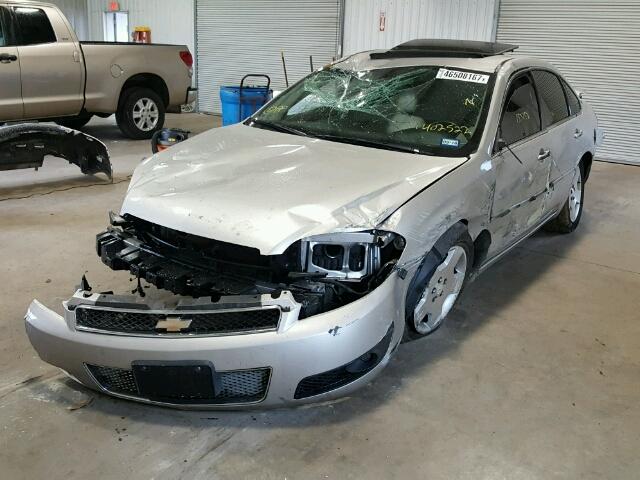 2G1WD58C779402522 - 2007 CHEVROLET IMPALA SUP SILVER photo 2