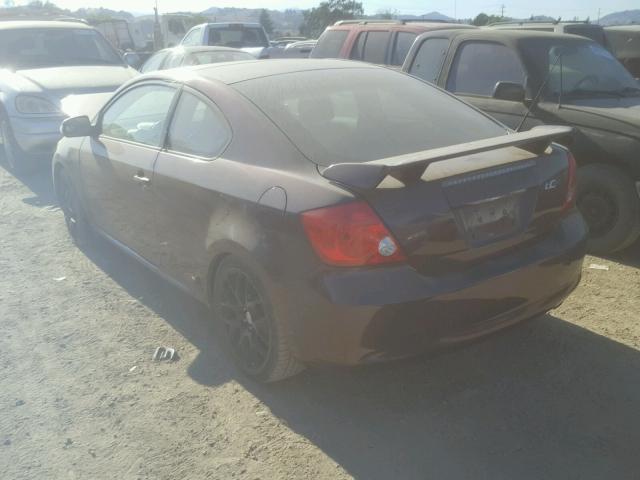 JTKDE177X60091579 - 2006 TOYOTA SCION TC 黑色 照片 3