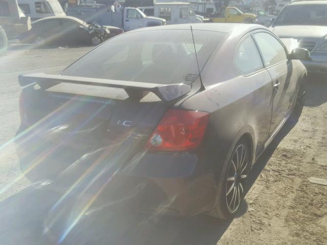 JTKDE177X60091579 - 2006 TOYOTA SCION TC 黑色 照片 4