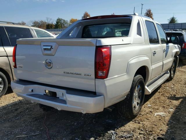 3GYEK62N45G121686 - 2005 CADILLAC ESCALADE E WHITE photo 4