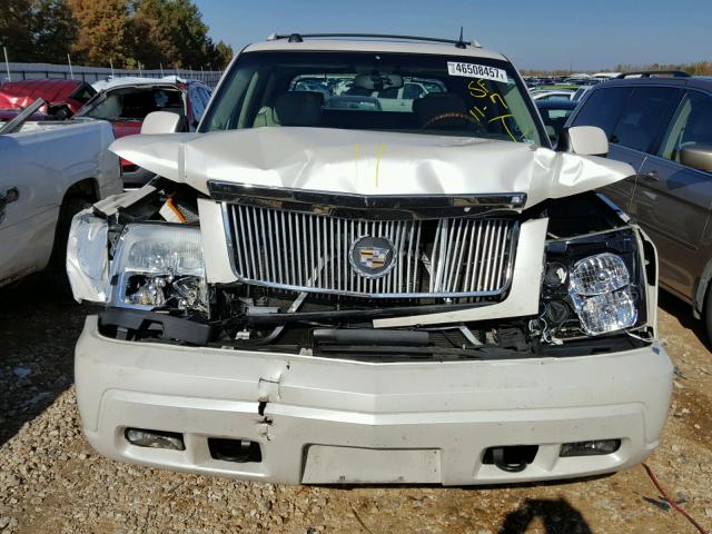 3GYEK62N45G121686 - 2005 CADILLAC ESCALADE E WHITE photo 7