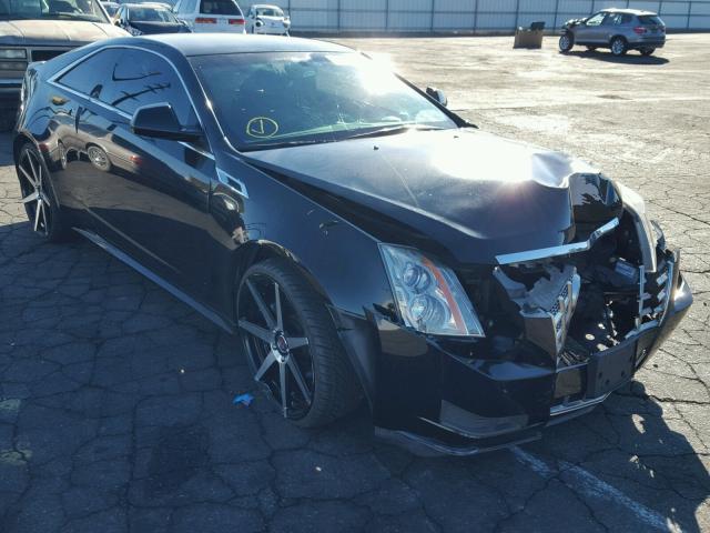 1G6DA1E30D0119196 - 2013 CADILLAC CTS BLACK photo 1