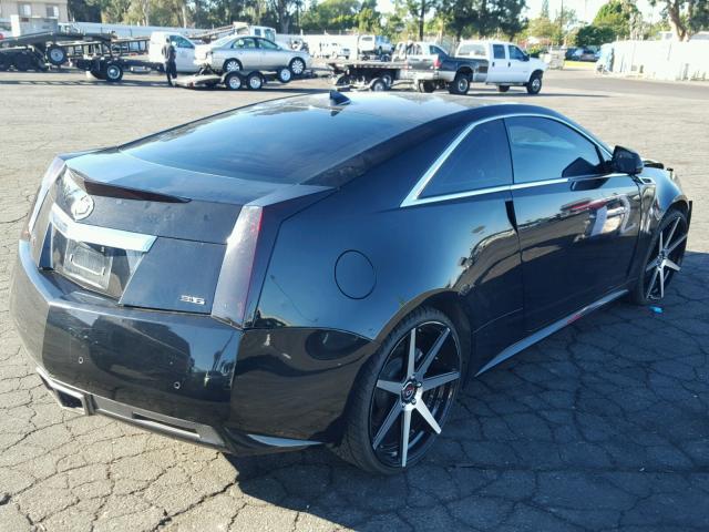 1G6DA1E30D0119196 - 2013 CADILLAC CTS BLACK photo 4