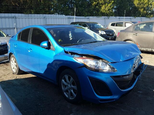 JM1BL1VF1B1391580 - 2011 MAZDA 3 I BLUE photo 1