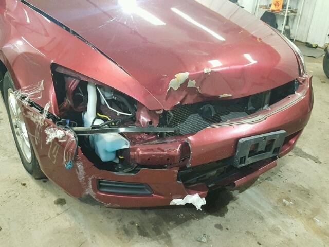 1HGCM56716A161741 - 2006 HONDA ACCORD EX MAROON photo 9