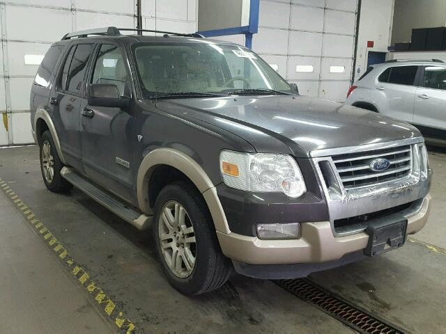 1FMEU74877UB02378 - 2007 FORD EXPLORER E GRAY photo 1