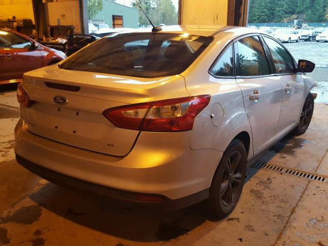 1FADP3F25DL374976 - 2013 FORD FOCUS SE SILVER photo 4