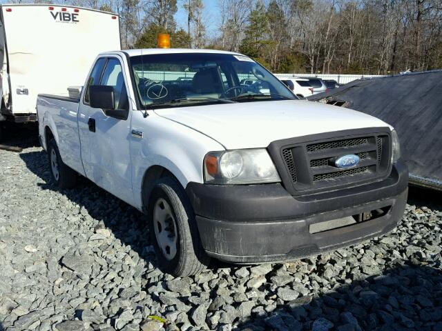 1FTRF12288KB62940 - 2008 FORD F150 WHITE photo 1