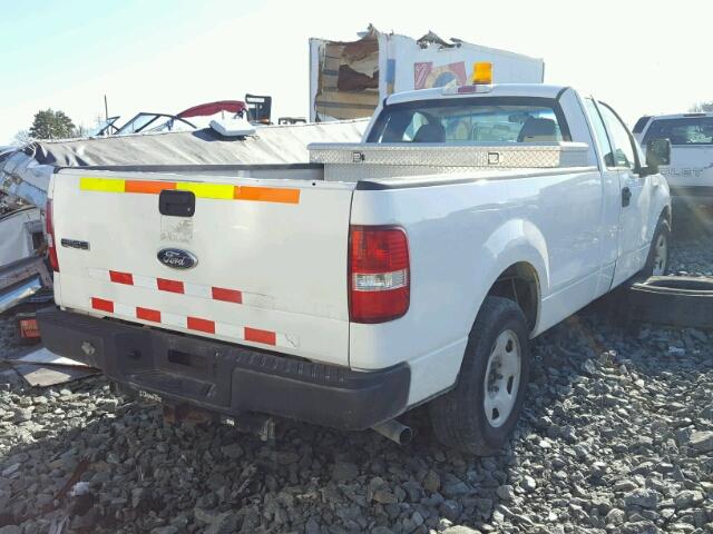 1FTRF12288KB62940 - 2008 FORD F150 WHITE photo 4