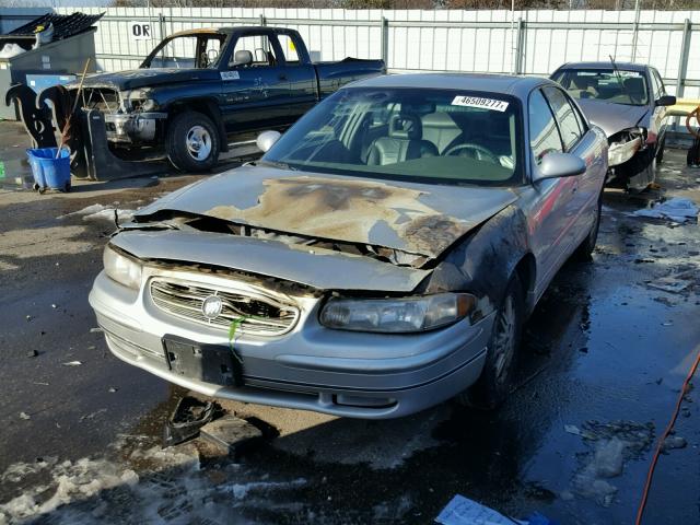 2G4WB52K231289421 - 2003 BUICK REGAL LS SILVER photo 2