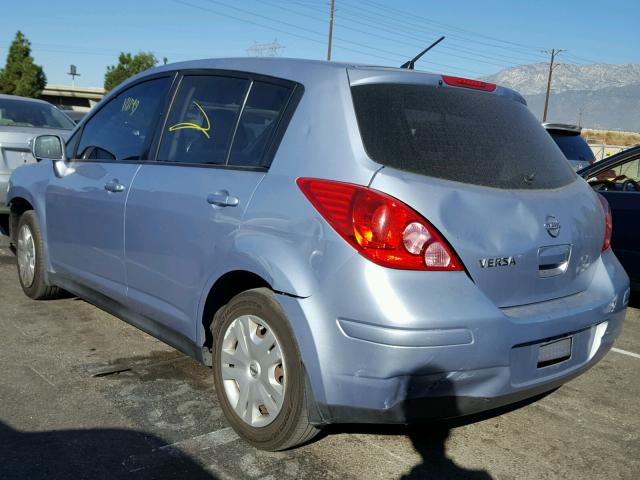 3N1BC1CPXCL360854 - 2012 NISSAN VERSA S BLUE photo 3