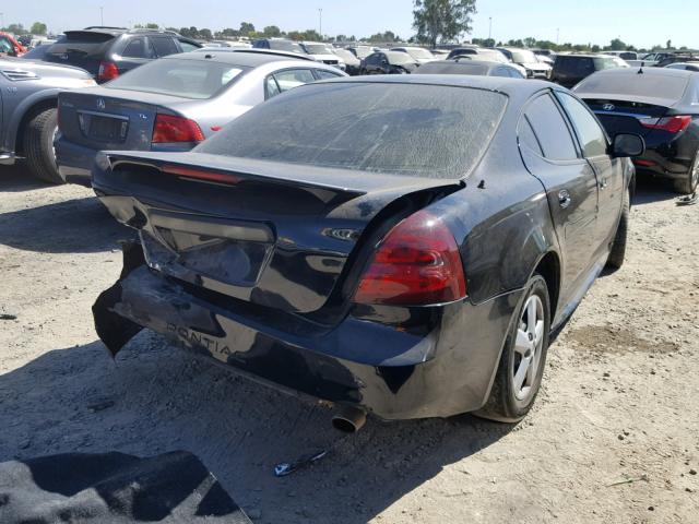 2G2WP552971178926 - 2007 PONTIAC GRAND PRIX BLACK photo 4
