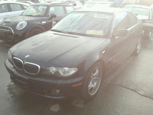 WBABD53474PL15395 - 2004 BMW 330 CI BLACK photo 2