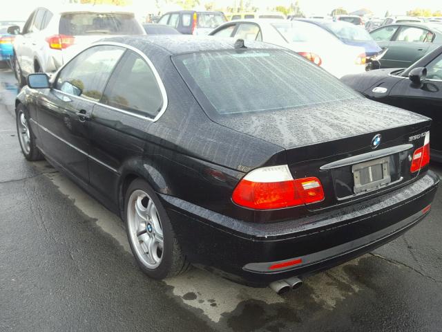 WBABD53474PL15395 - 2004 BMW 330 CI BLACK photo 3