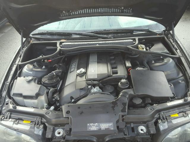 WBABD53474PL15395 - 2004 BMW 330 CI BLACK photo 7