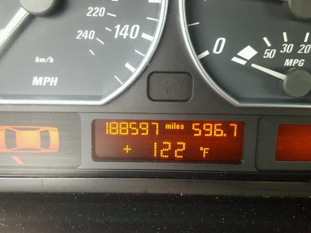 WBABD53474PL15395 - 2004 BMW 330 CI BLACK photo 8