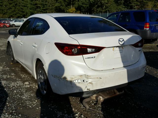 JM1BM1T70G1346047 - 2016 MAZDA 3 SPORT WHITE photo 3