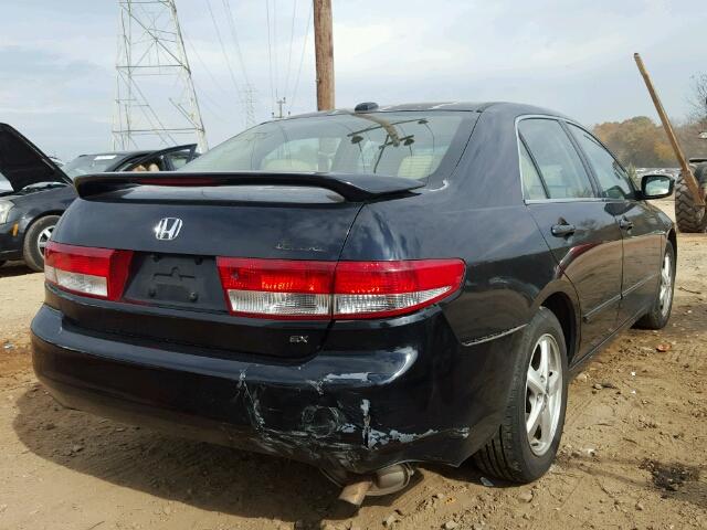 1HGCM56854A004154 - 2004 HONDA ACCORD EX BLACK photo 4