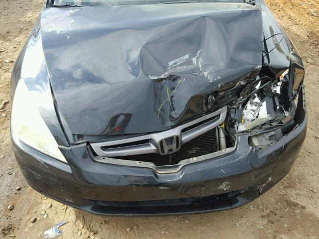 1HGCM56854A004154 - 2004 HONDA ACCORD EX BLACK photo 7