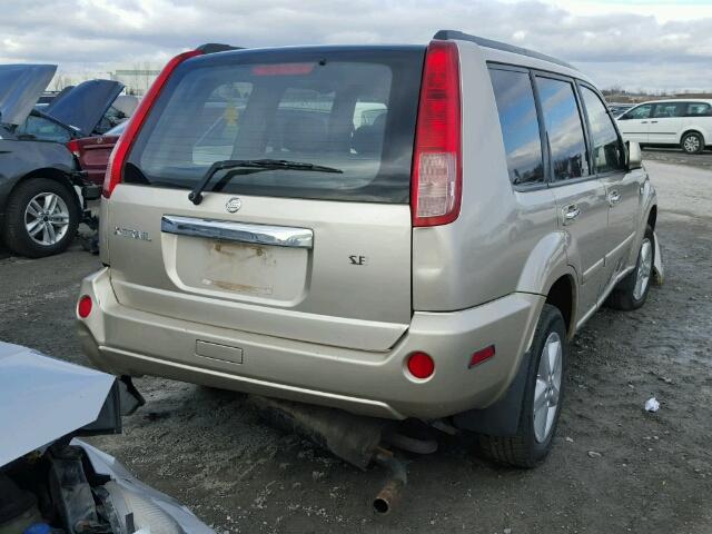 JN8BT08VX5W104214 - 2005 NISSAN X-TRAIL XE BEIGE photo 4