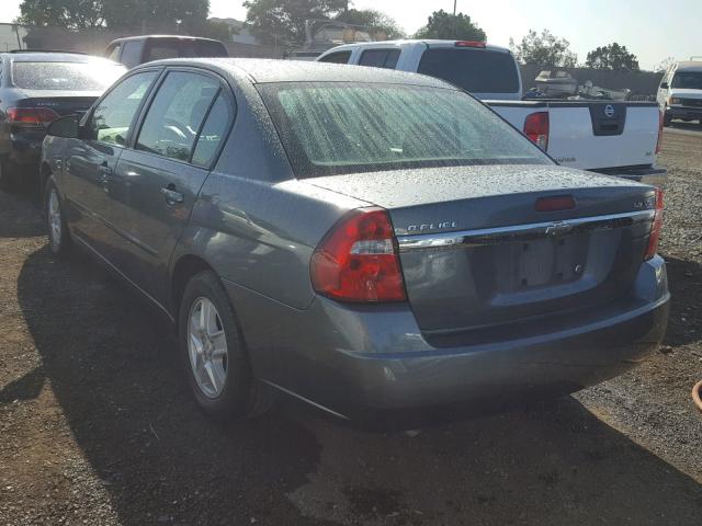 1G1ZT54895F292871 - 2005 CHEVROLET MALIBU LS გრაფიტი ფოტო 3