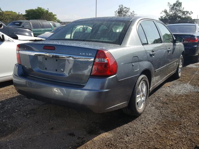 1G1ZT54895F292871 - 2005 CHEVROLET MALIBU LS გრაფიტი ფოტო 4