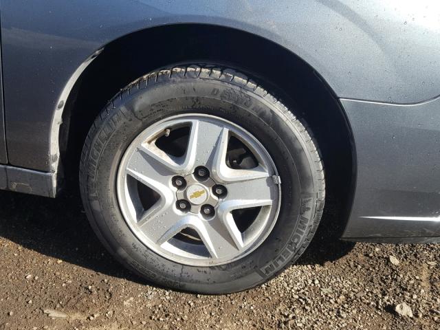 1G1ZT54895F292871 - 2005 CHEVROLET MALIBU LS გრაფიტი ფოტო 9