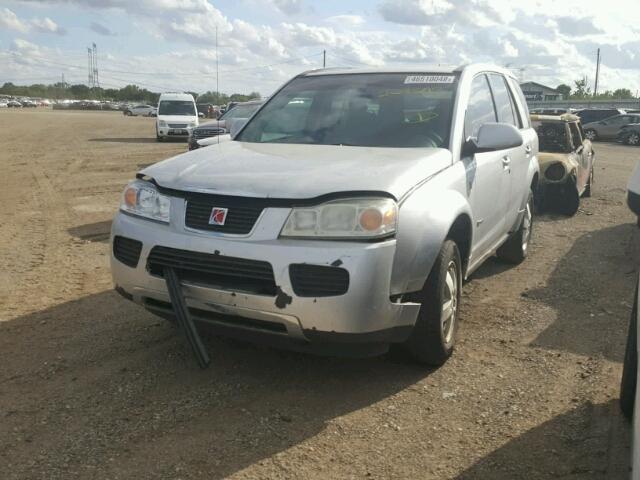 5GZCZ33Z17S868262 - 2007 SATURN VUE HYBRID SILVER photo 2