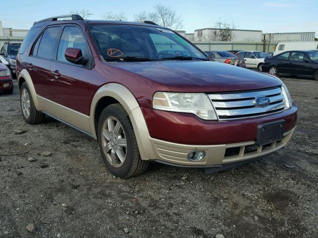 1FMDK08WX8GA36460 - 2008 FORD TAURUS X BURGUNDY photo 1