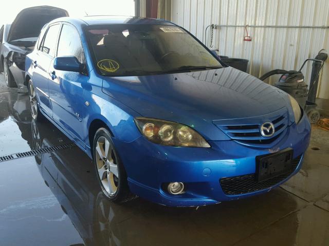 JM1BK343441200081 - 2004 MAZDA 3 HATCHBAC BLUE photo 1