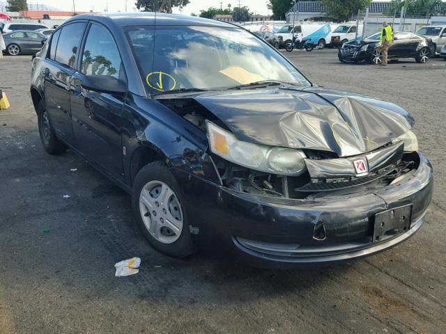 1G8AG52F73Z136778 - 2003 SATURN ION LEVEL BLACK photo 1