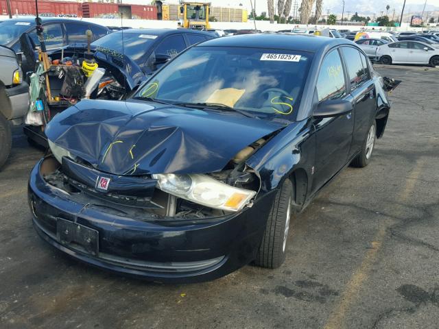 1G8AG52F73Z136778 - 2003 SATURN ION LEVEL BLACK photo 2